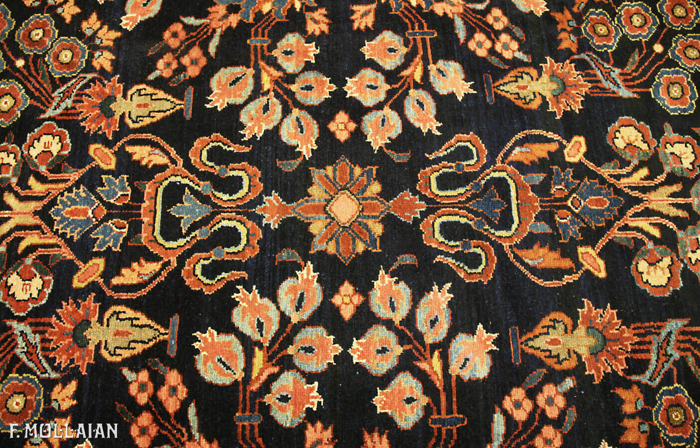 Tapis Persan Antique Hamedan n°:49370413